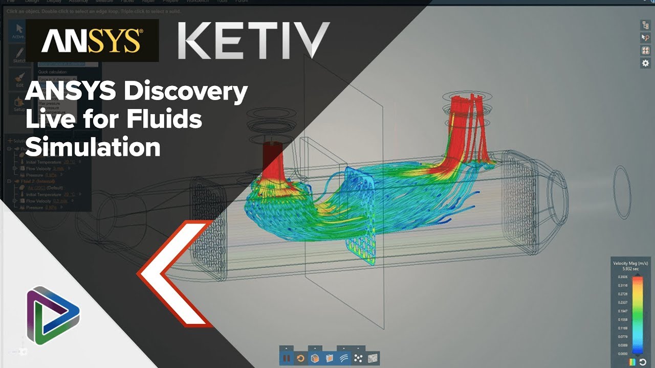 Ansys Discovery Live for Fluids Simulation
