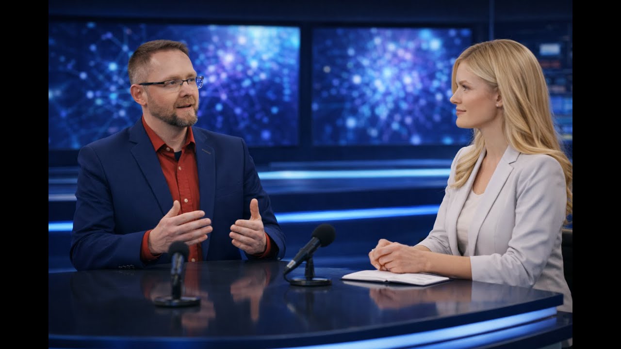 TV rozhovor o AI školení pro veřejnost