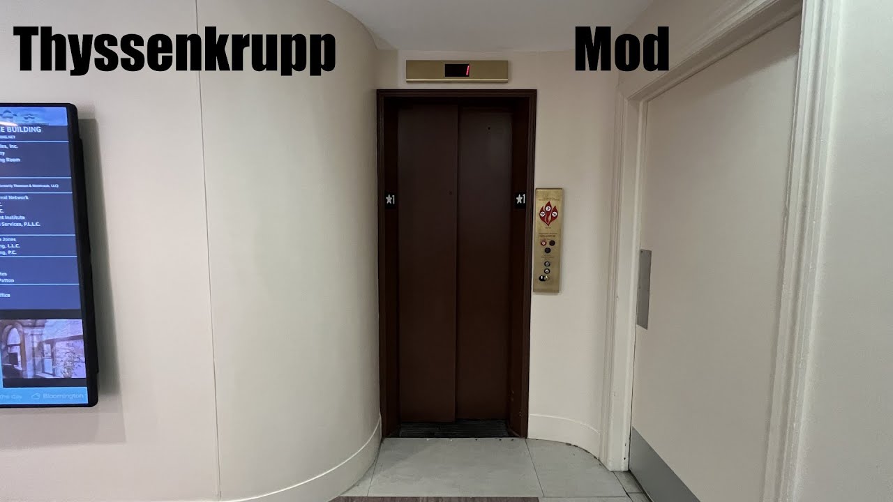 Otis/Thyssenkrupp Traction Elevator at the Illinois House in Bloomington, IL