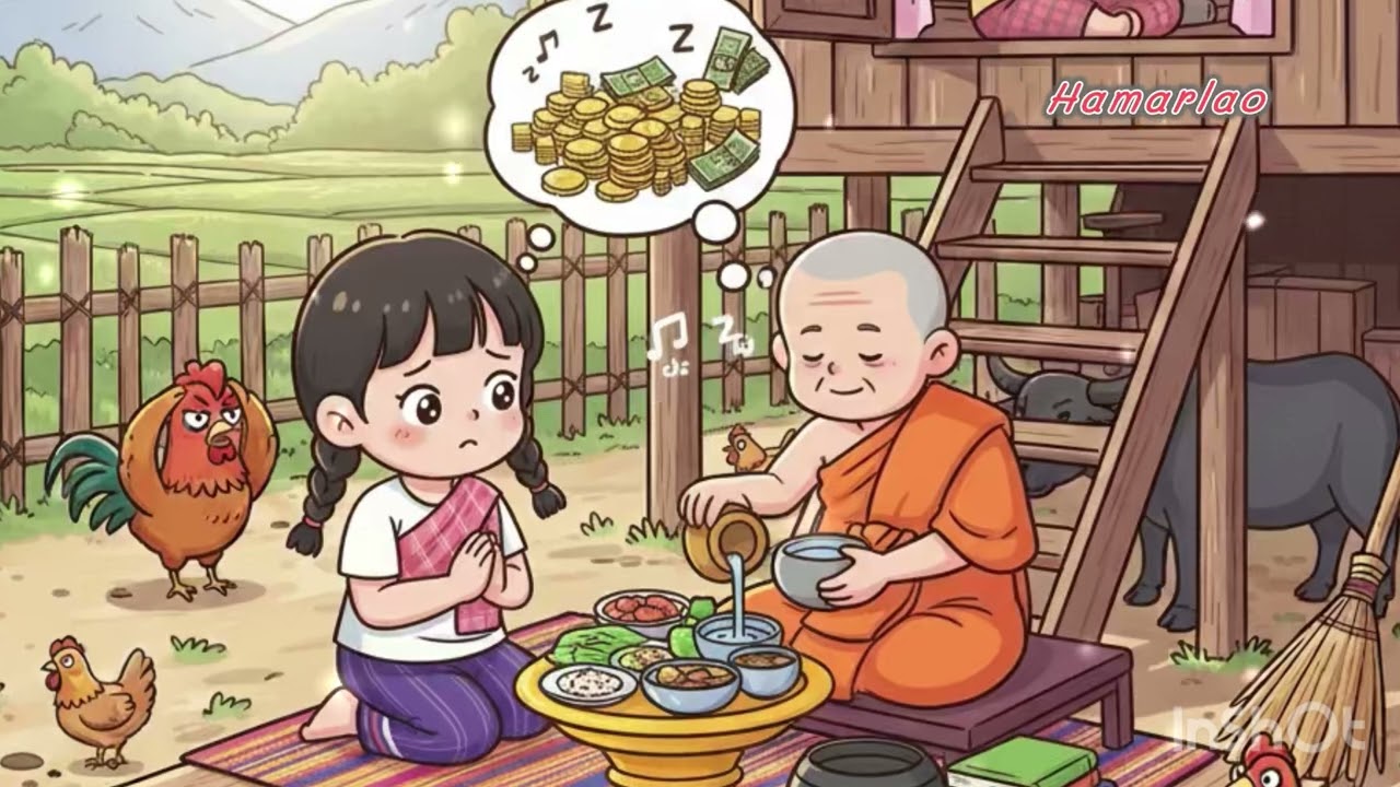 นีิทาน🌟เรื่อง สะใภ้ตื่นตั้งแต่ไก่โหแม่ย่าตื่นตอนข้าวเที่ยง🌟#นิทานพื้นบ้าน #นิทานสอนใจ #นิยายเสียง 
