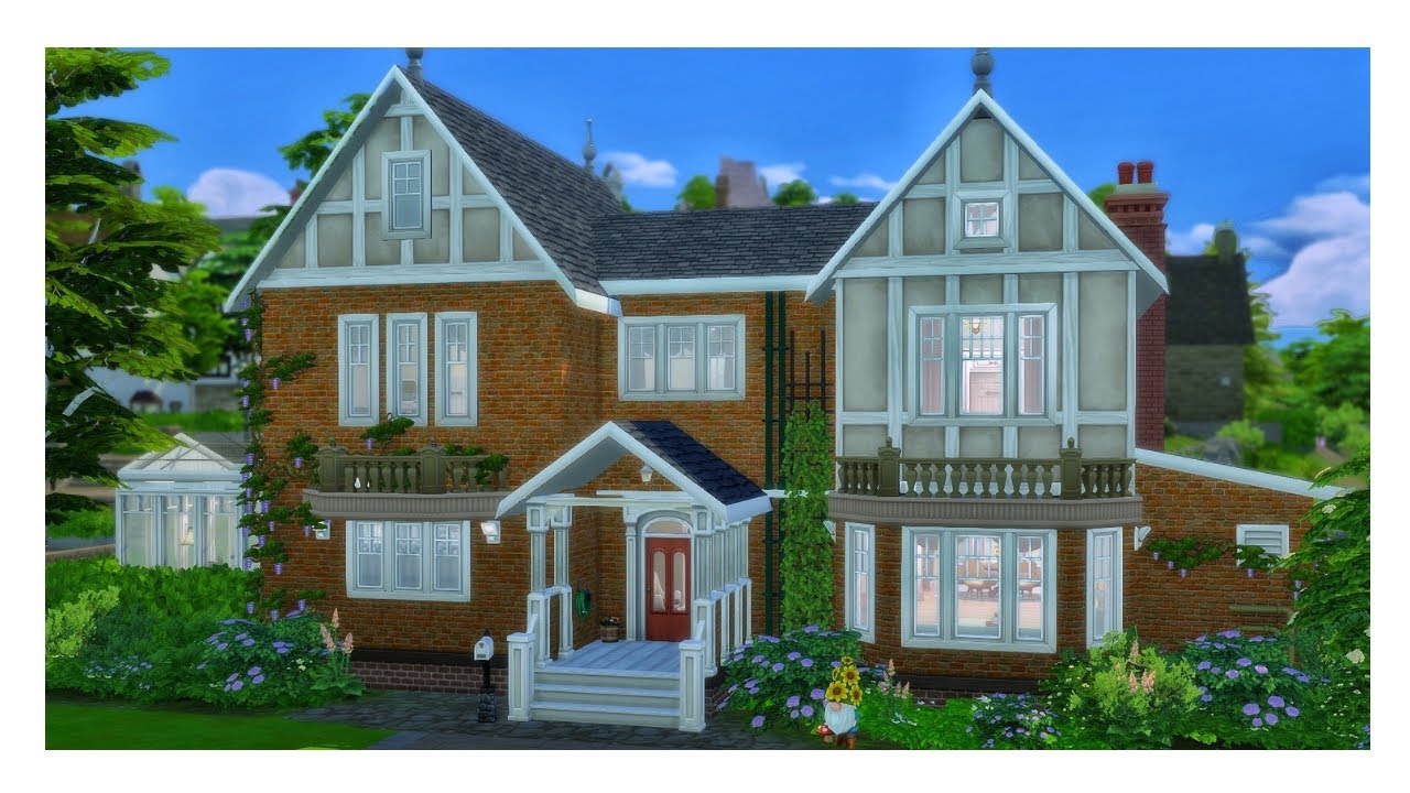 Teen Mum & Grandparents Home 👶🏾| The Sims 4 Speed Build