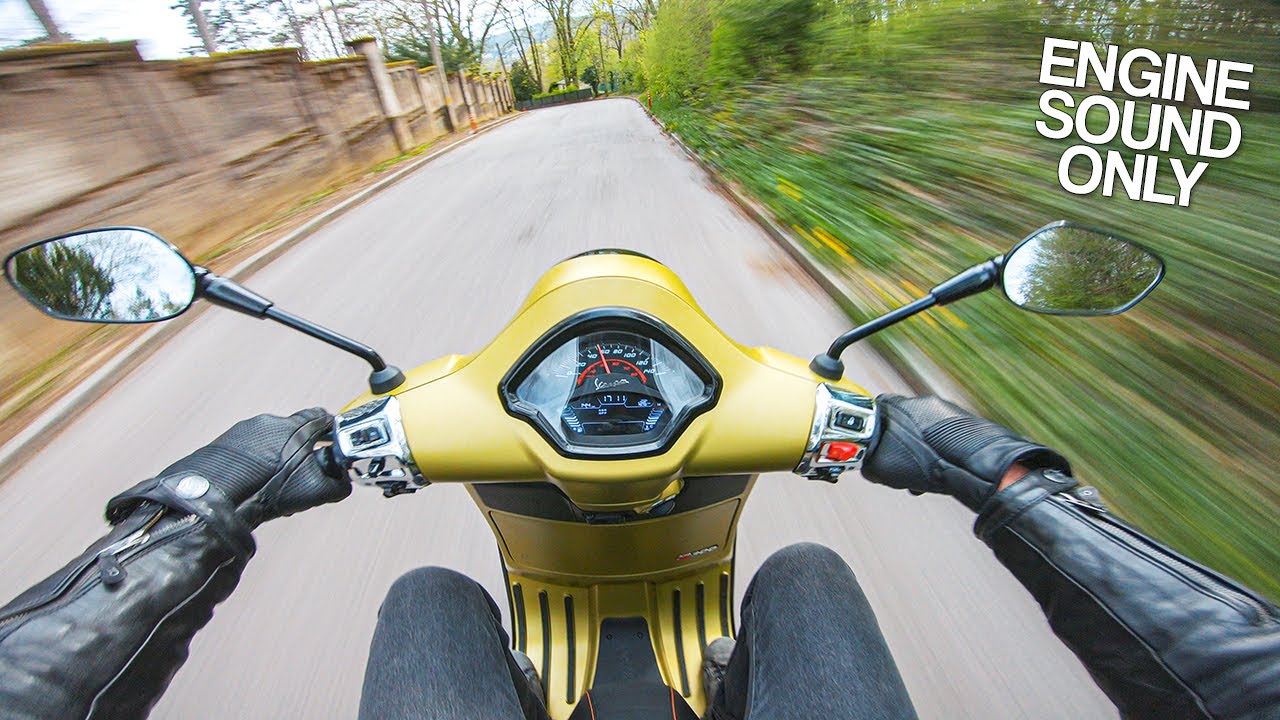 Vespa GTS SUPER SPORT 300 sound [RAW Onboard]