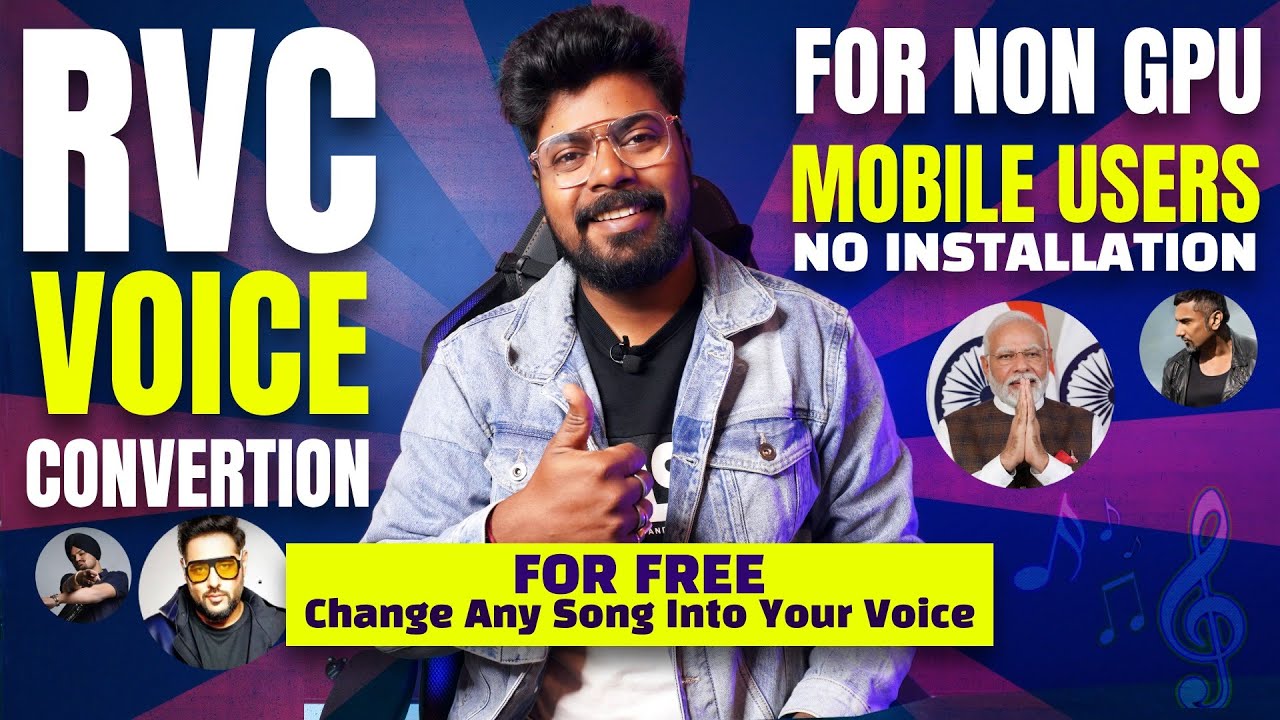 RVC Voice Cloning for Mobile and Non-GPU Users [No Local Installation] | Hindi