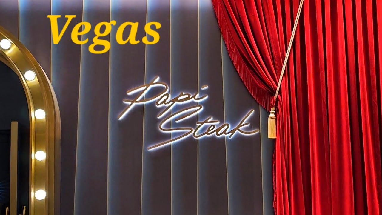 PAPI STEAK EXPERIENCE! #fontainebleau #vegas #steak #tomahawk #restaurantreview