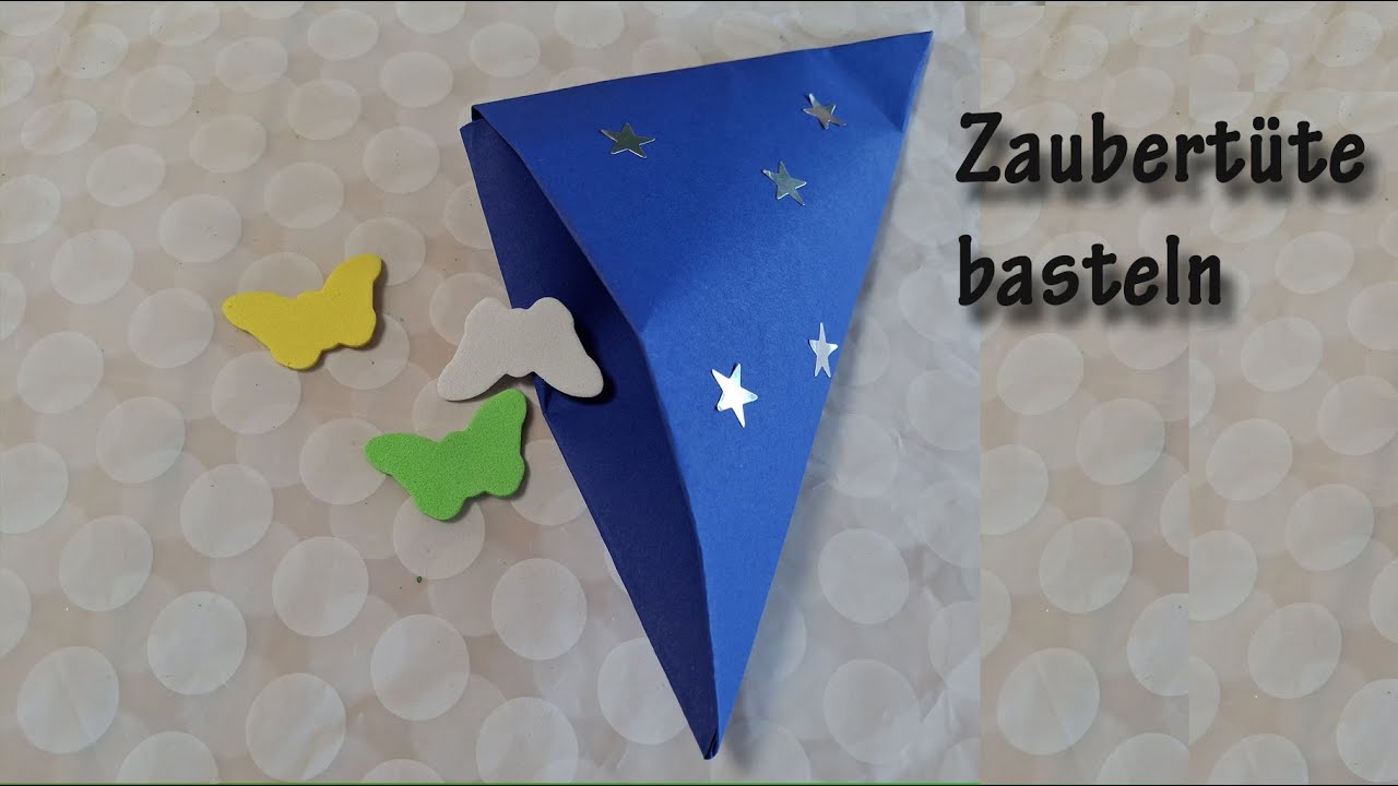 Zaubertüte basteln🪄🛍️