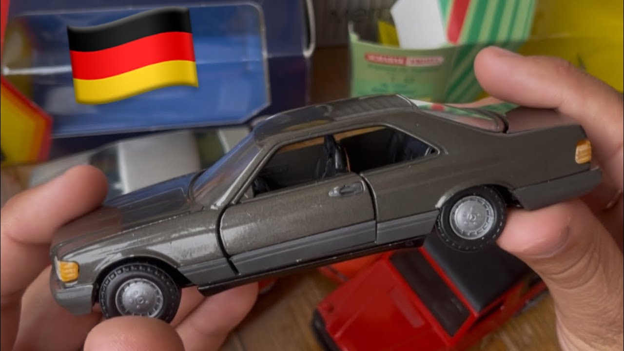 Пробуем немецкое: модели Schabak, Gama, NZG, Cursor (модели Mercedes, BMW, Audi, Opel)