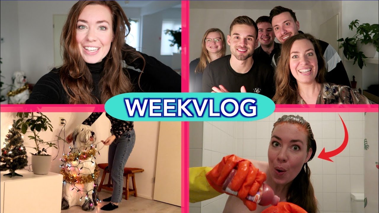 MIJN EERSTE KEER SLAPEN & NIEUW HAAR #NEWHAIR // HOUSEWARMING  | ♥ iamtheknees