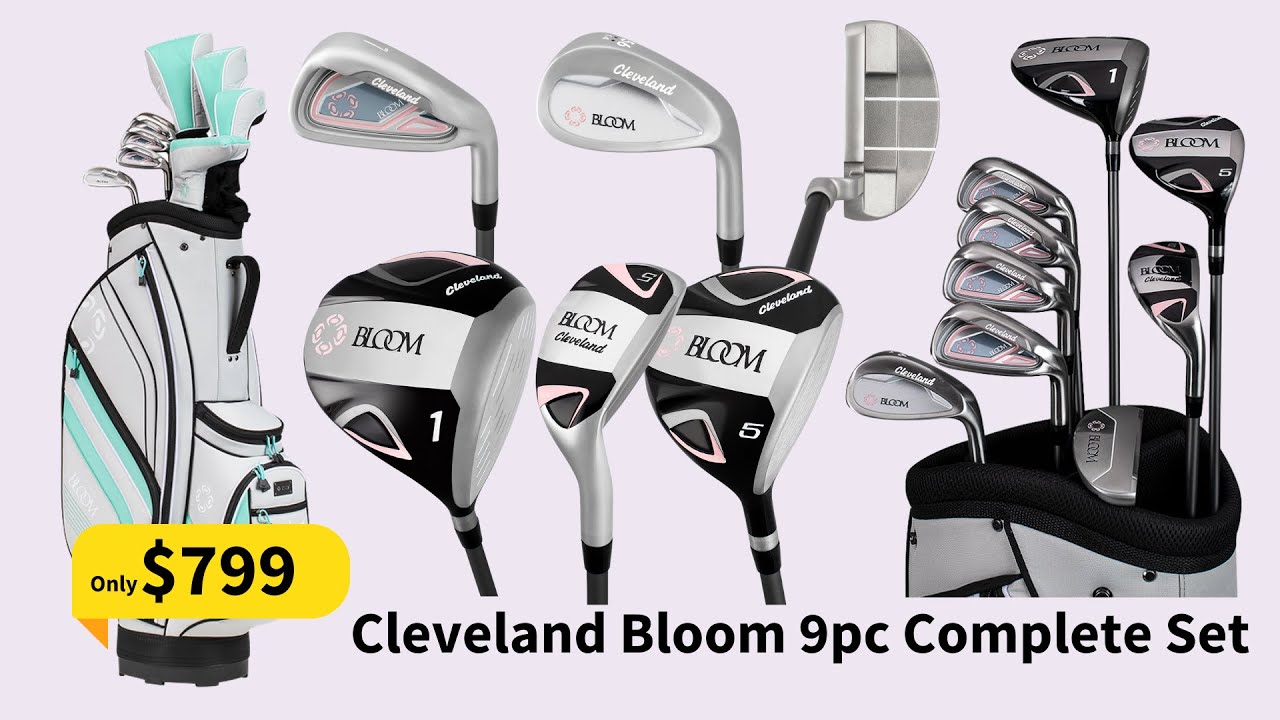 Cleveland Golf Women's Bloom complete 9 pc set review