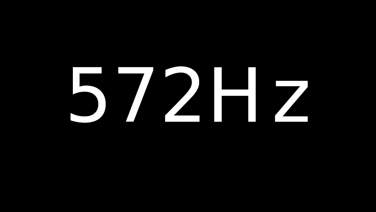 Speaker Sound Test 572Hz