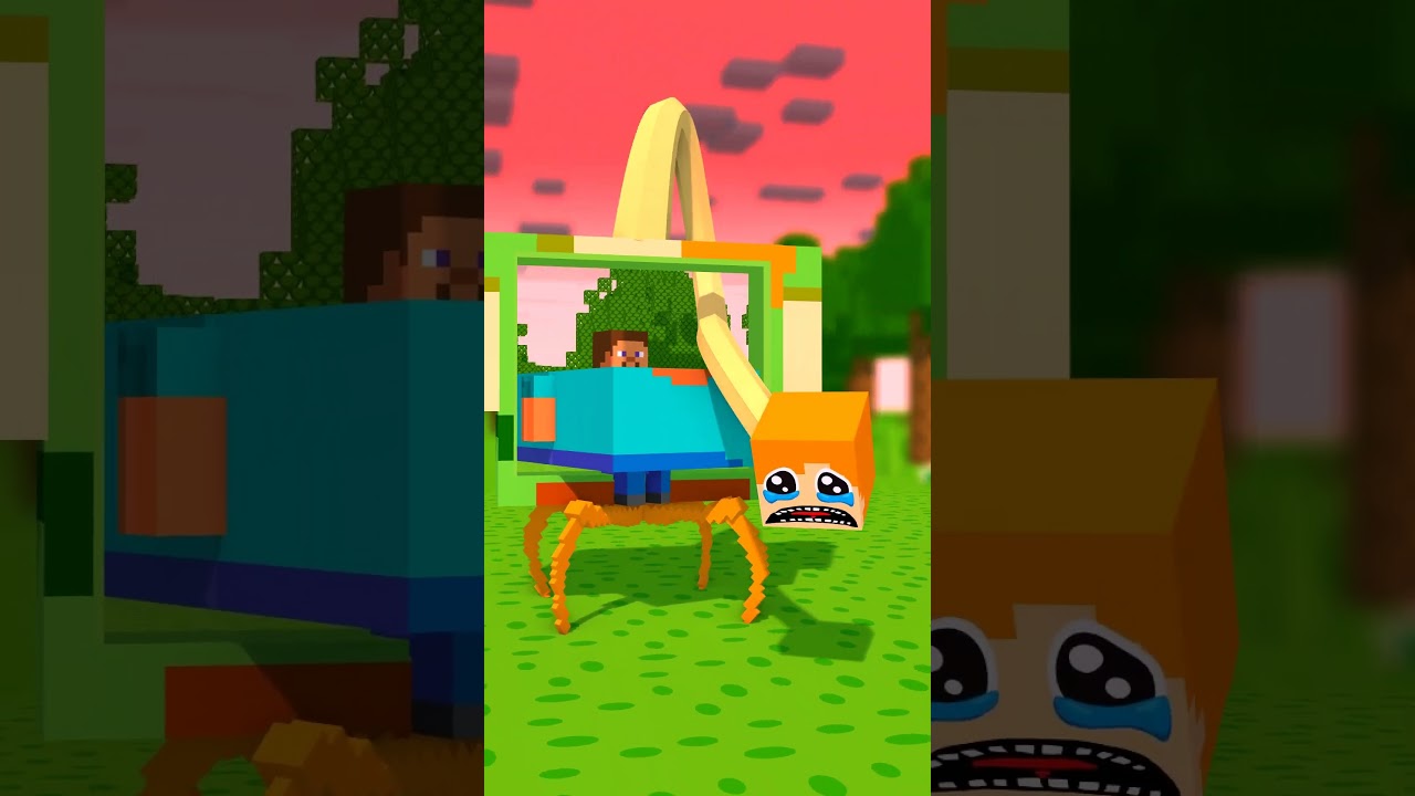 Alex, I want to lose weight, I'm fat!!!!??? - Alex and Steve Adventures #minecraft #shorts