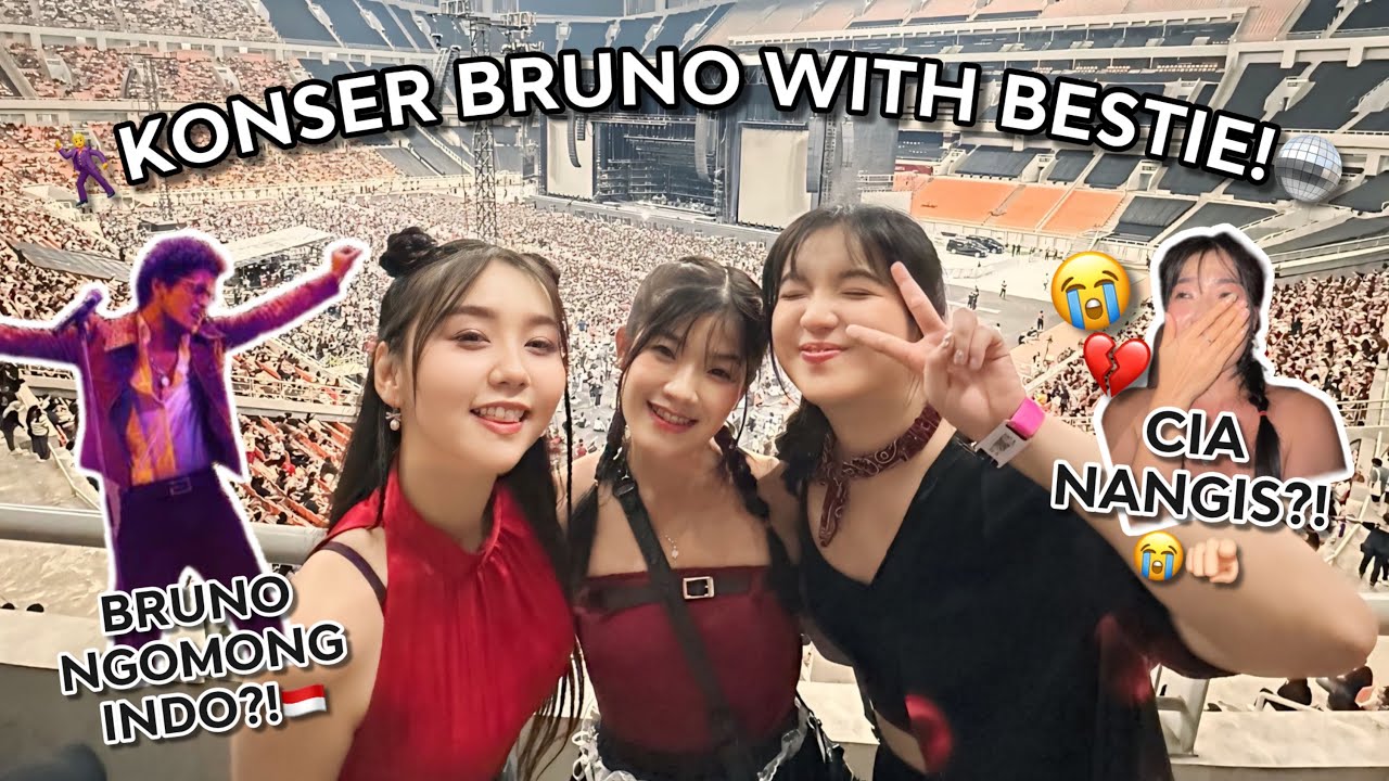 KONSER BRUNO BARENG VILMEI DAN MEISSIE!🥳 | BRUNO NGOMONG INDONESIA?!😱