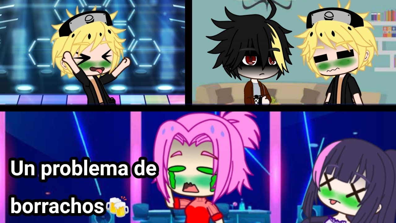 ||Un problema de borrachos🍻||🔞//NaruSasu\\//SakuHina\\Original?||video corto -^-