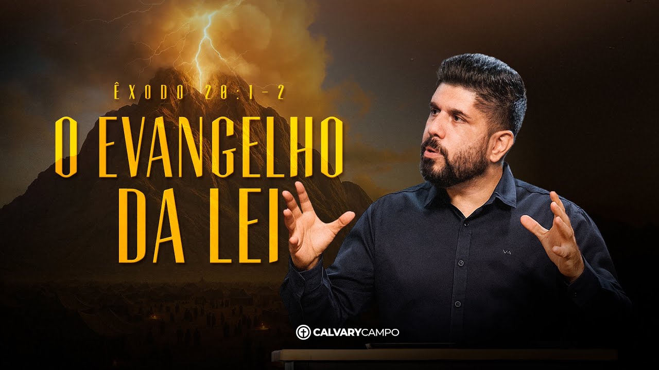 10 Palavras - Êxodo 20:1-2 | O Evangelho da Lei | Diego Bitencourt