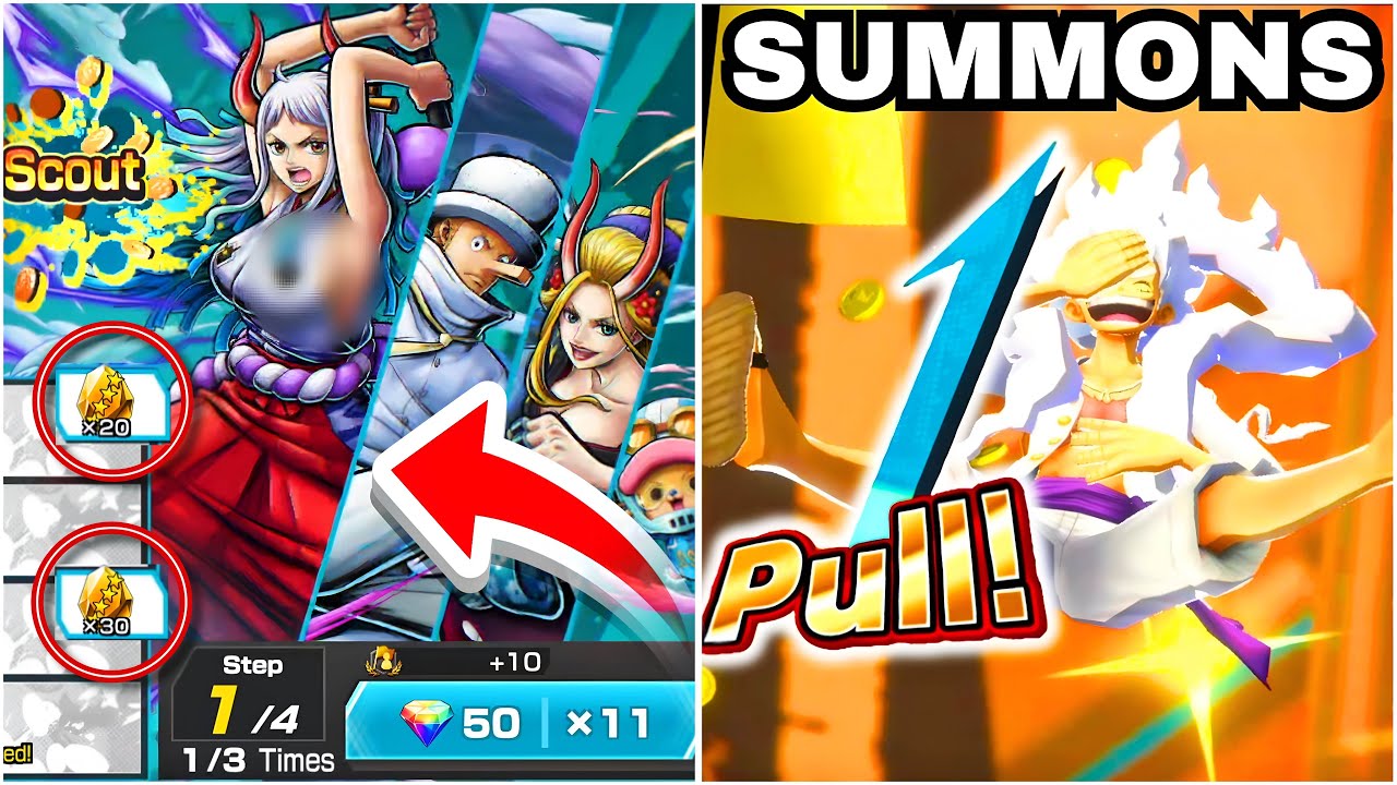 New Extreme Frags Scout Summons(Worth It?) Zoan Featured Ex Yamato In One Piece Bounty Rush | OPBR