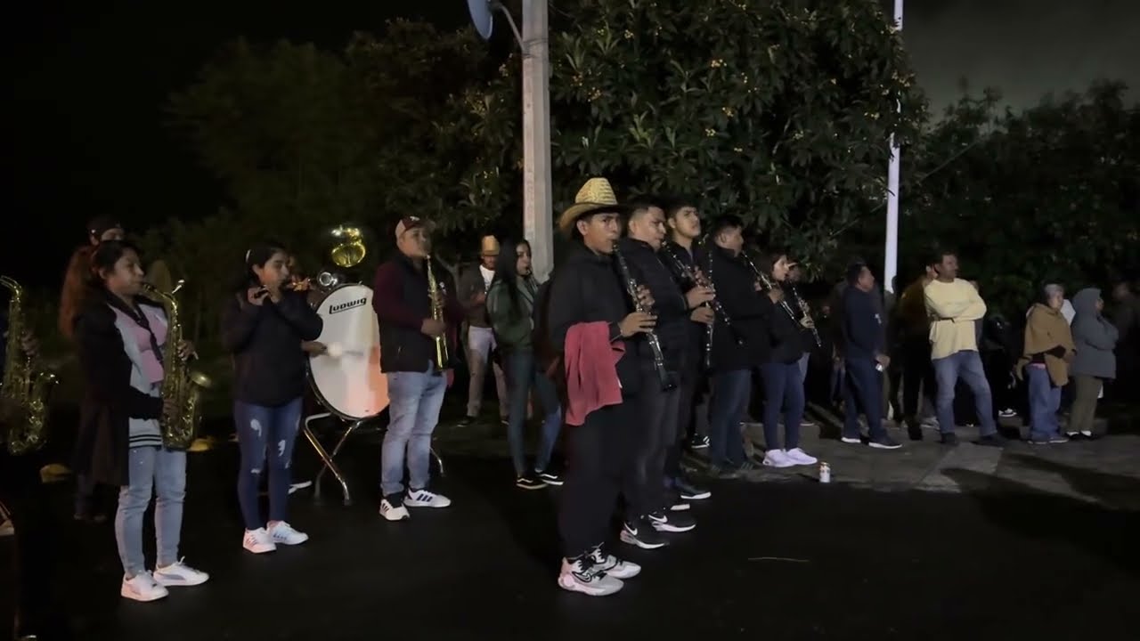 San Francisco Cajonos - Calenda - Octubre 2025 - Ljxill - Banda Filarmónicas Guiloxi , Yahuio , SFC