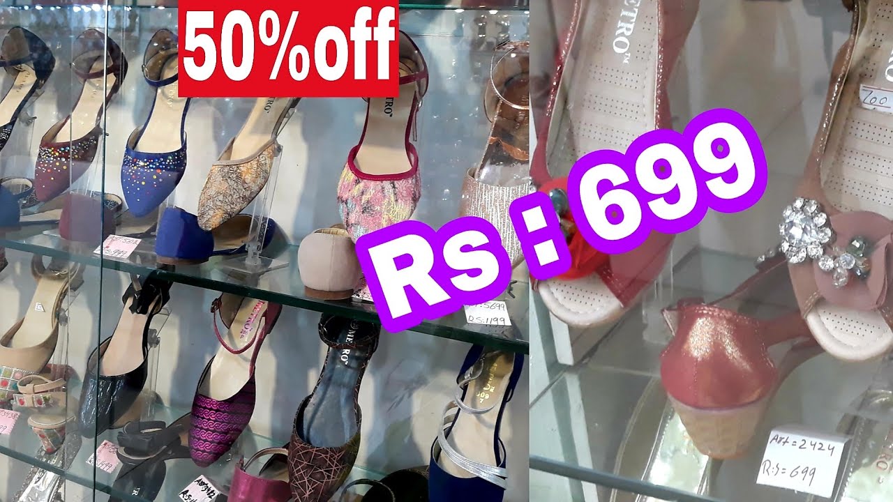 Metro Shoes Winter Sale 50% off - Fancy & pumps -Vlogs for all