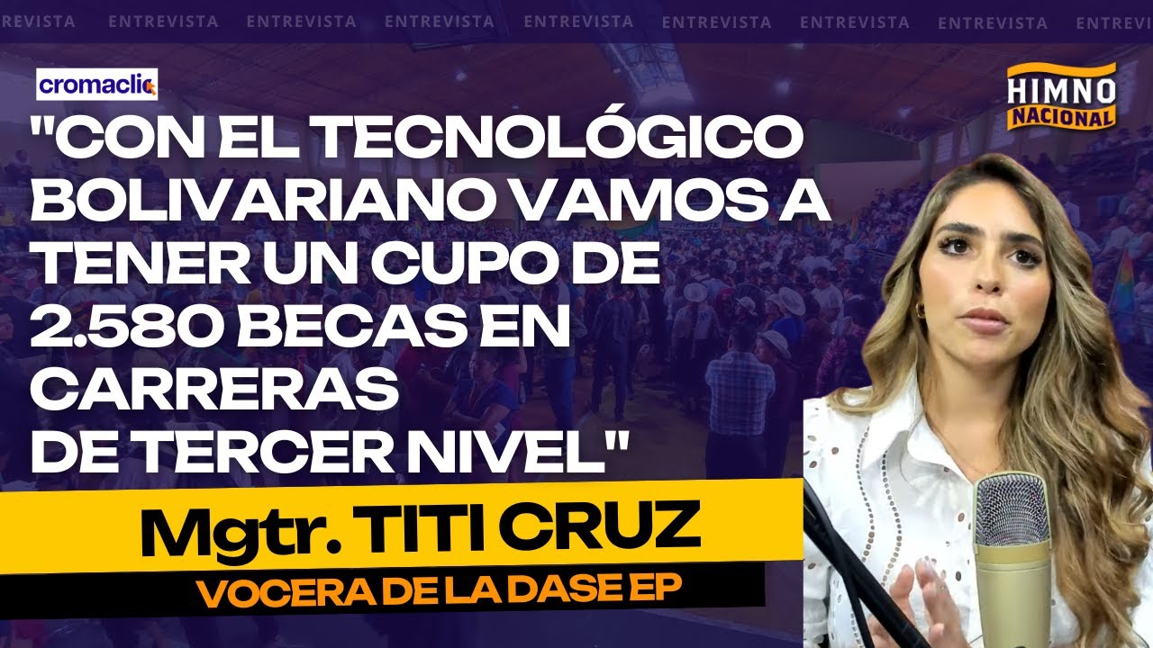 Entrevista con TITI CRUZ, vocera de la DASE EP | HIMNO NACIONAL