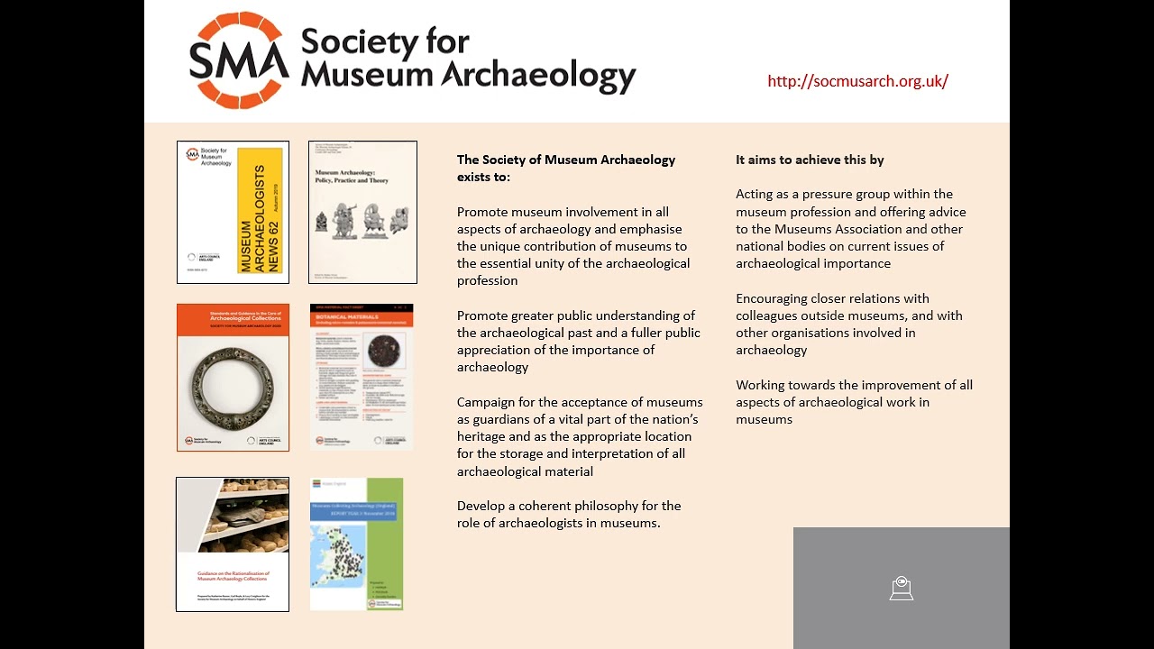 Future of Archaeology in England: Response to Society's manifesto by Society for Museum Archaeology