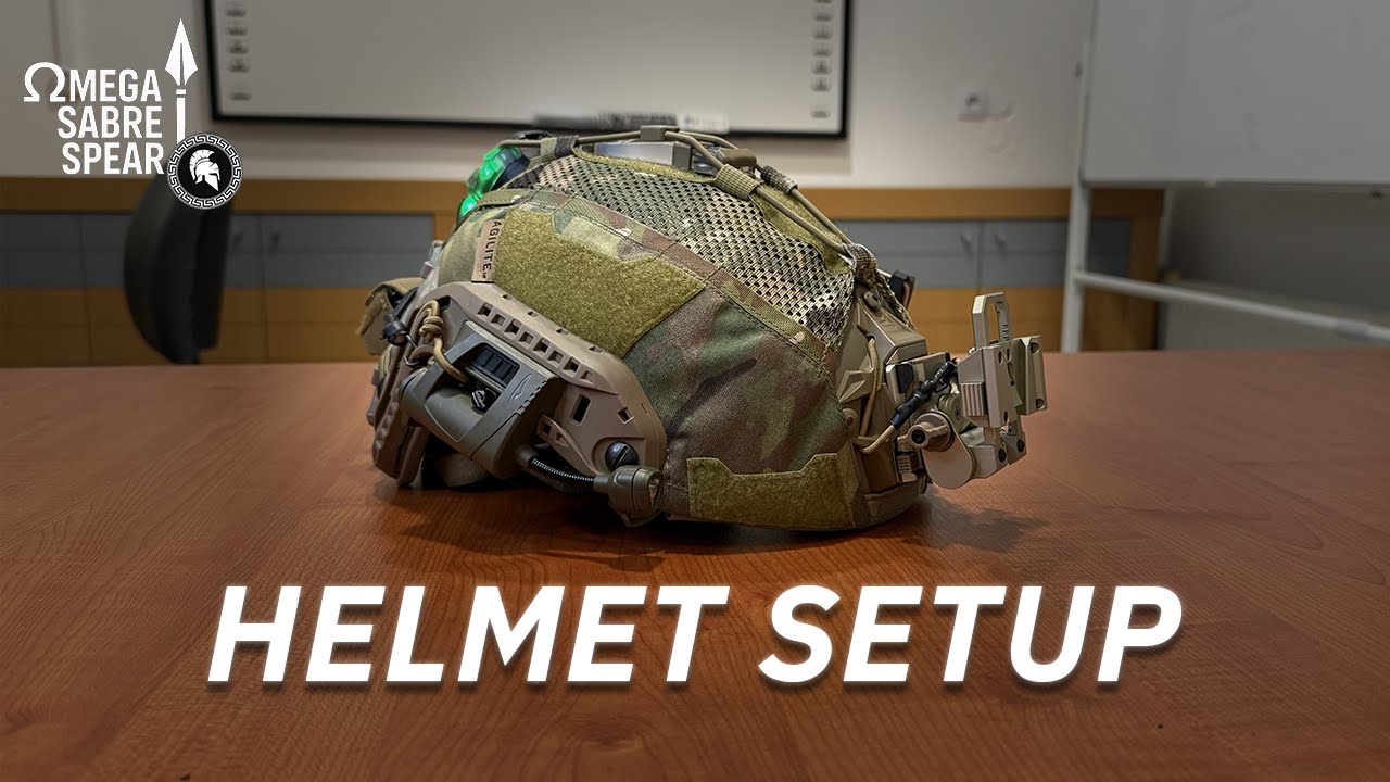Ωmega Sabre Spear | Helmet Setup