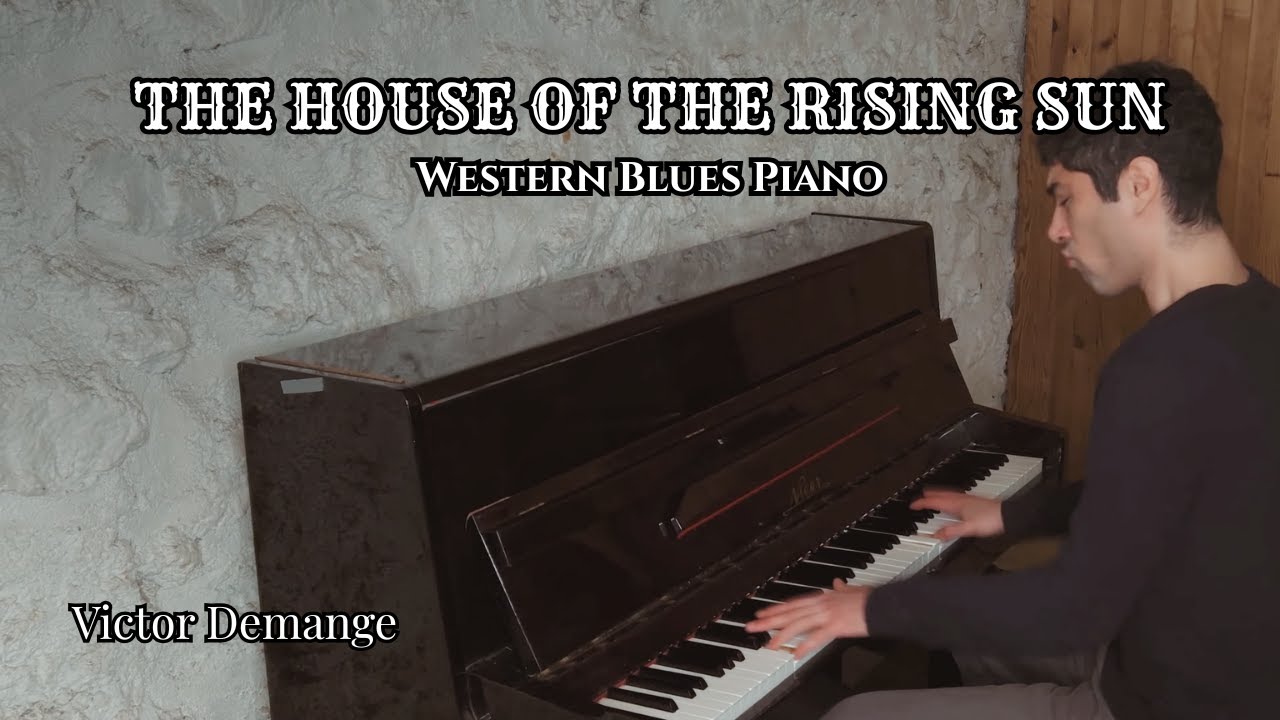 The House of the Rising Sun – Western Blues Piano (Stride) | Sheet Music & MIDI | Victor Demange