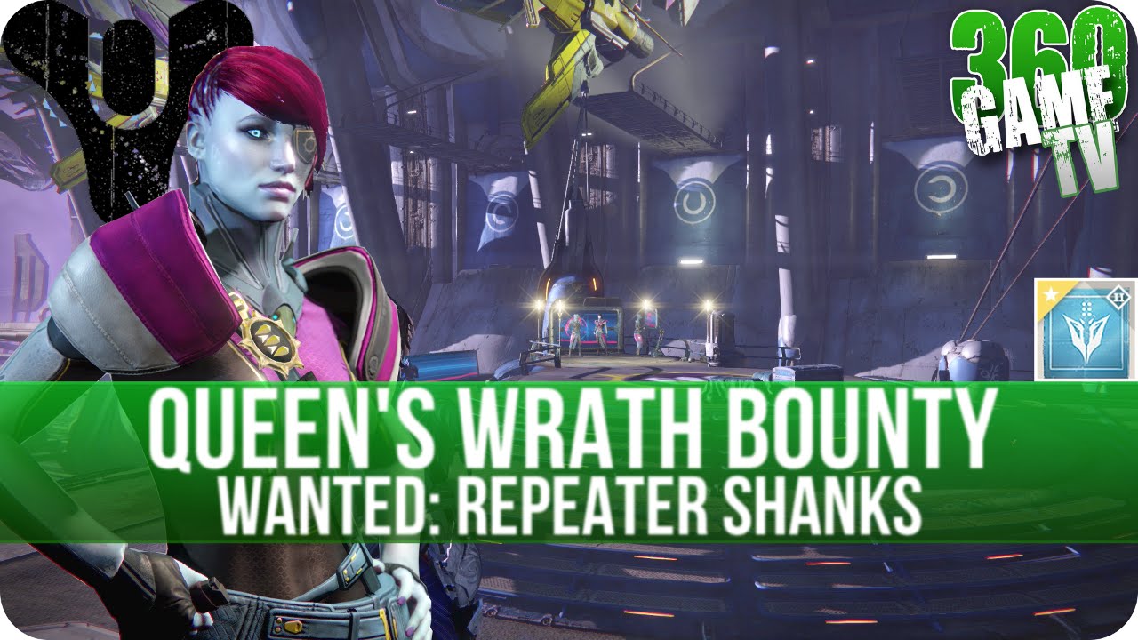 Destiny - Wanted: Repeater Shanks (N/Gen Branch Venus) - Queens Wrath Bounty Walkthrough / Location