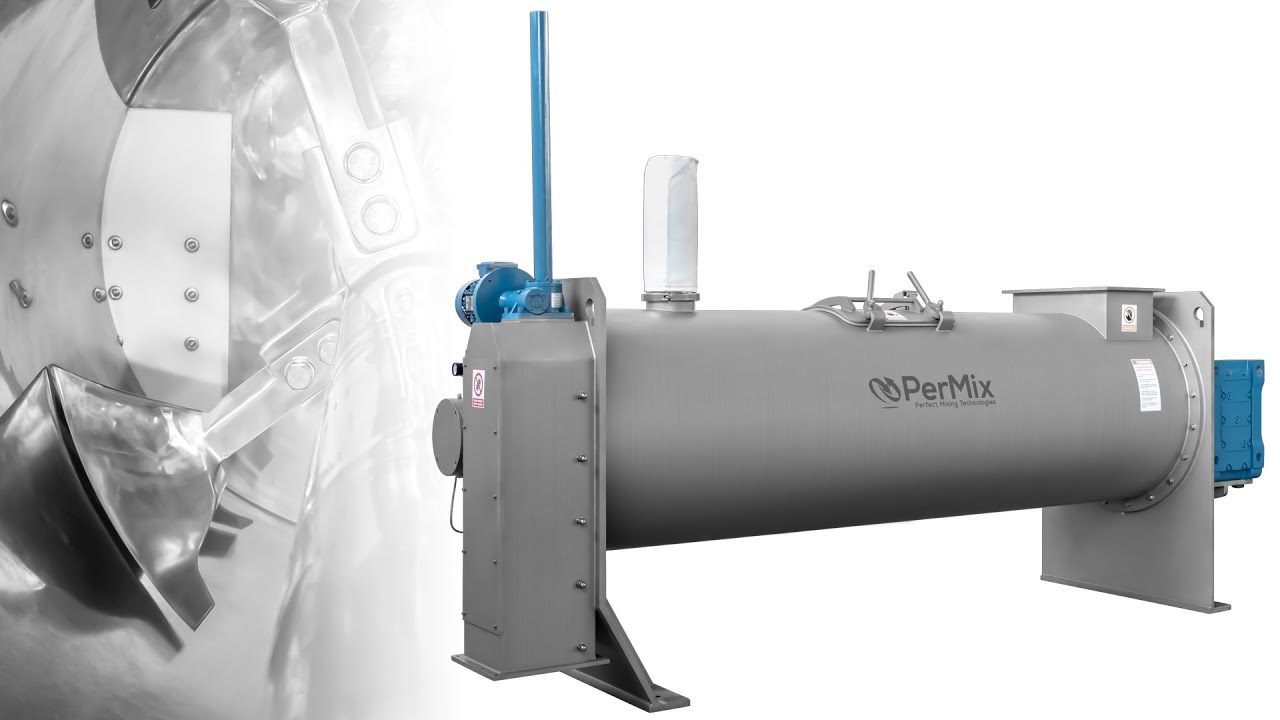 PerMix Continuous Plow Mixer – ATEX Rated for Hazardous Environments