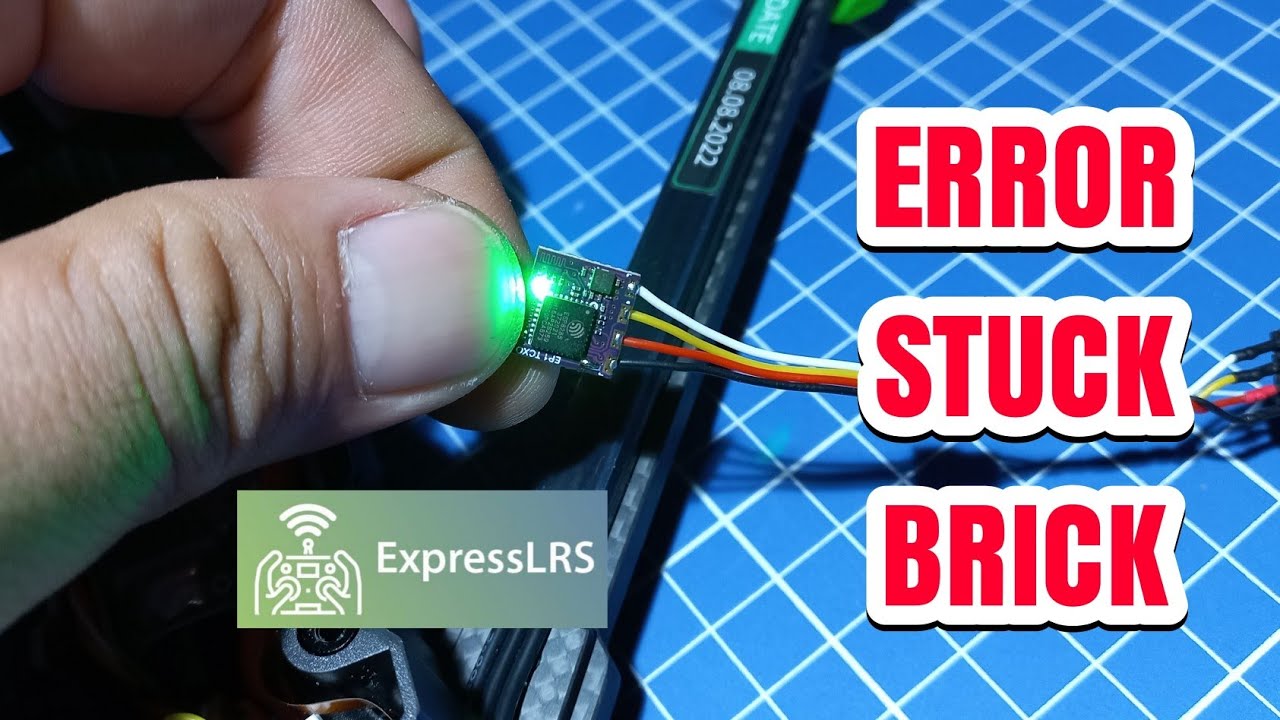 Sembuhkan RX ELRS Error Stuck Atau Unbrick Via Recovery Dongle USB FTDI