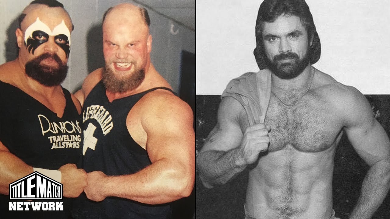 Черный Барт против Рика Руда, Варвара и Военачальника в NWA Wrestling