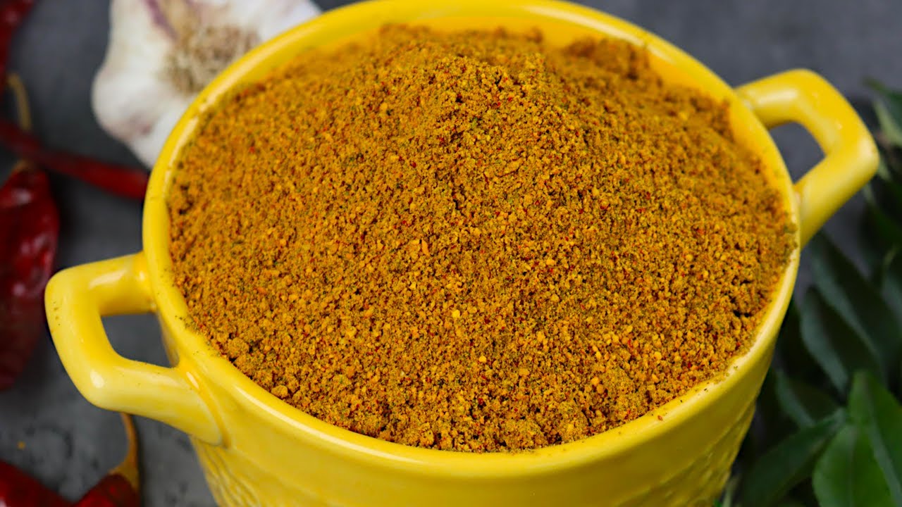 இட்லி பொடி கம கமனு ஒருமுறை இப்படி செய்க | Idli Podi Recipe in tamil | Gun Powder | Idli Milagai Podi