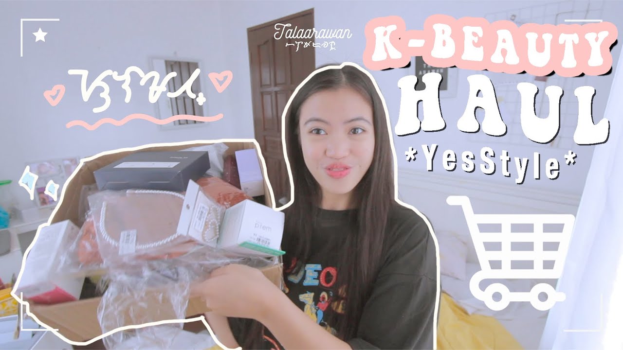 korean skincare & beauty haul