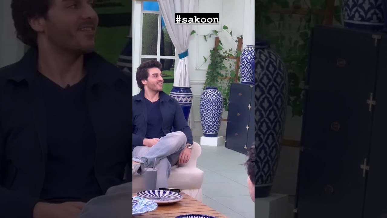 Viral Video Ahsan khan and Sana javed together here and there