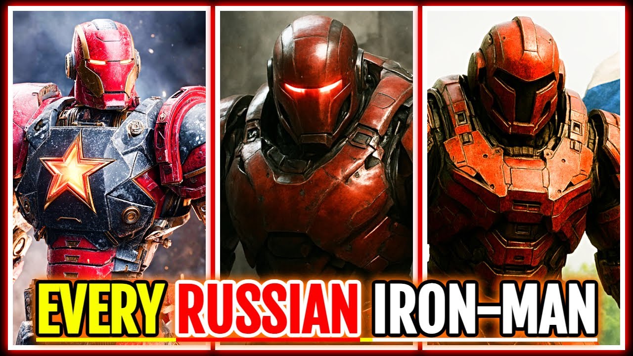 Entire History Of Russian Iron-Man, The Crimson Dynamo - Explained In Detail