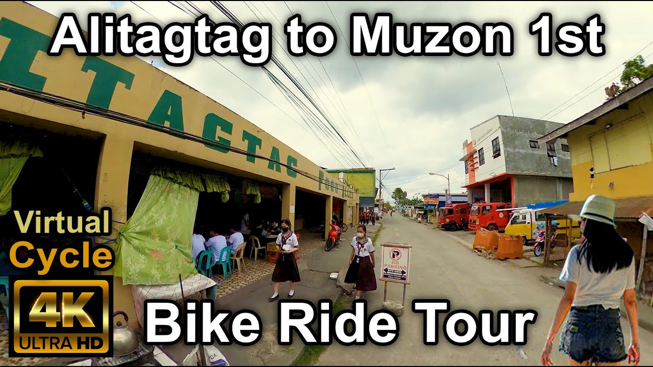 Cycling Around Alitagtag Municipal Area to Muzon  1st, Batangas