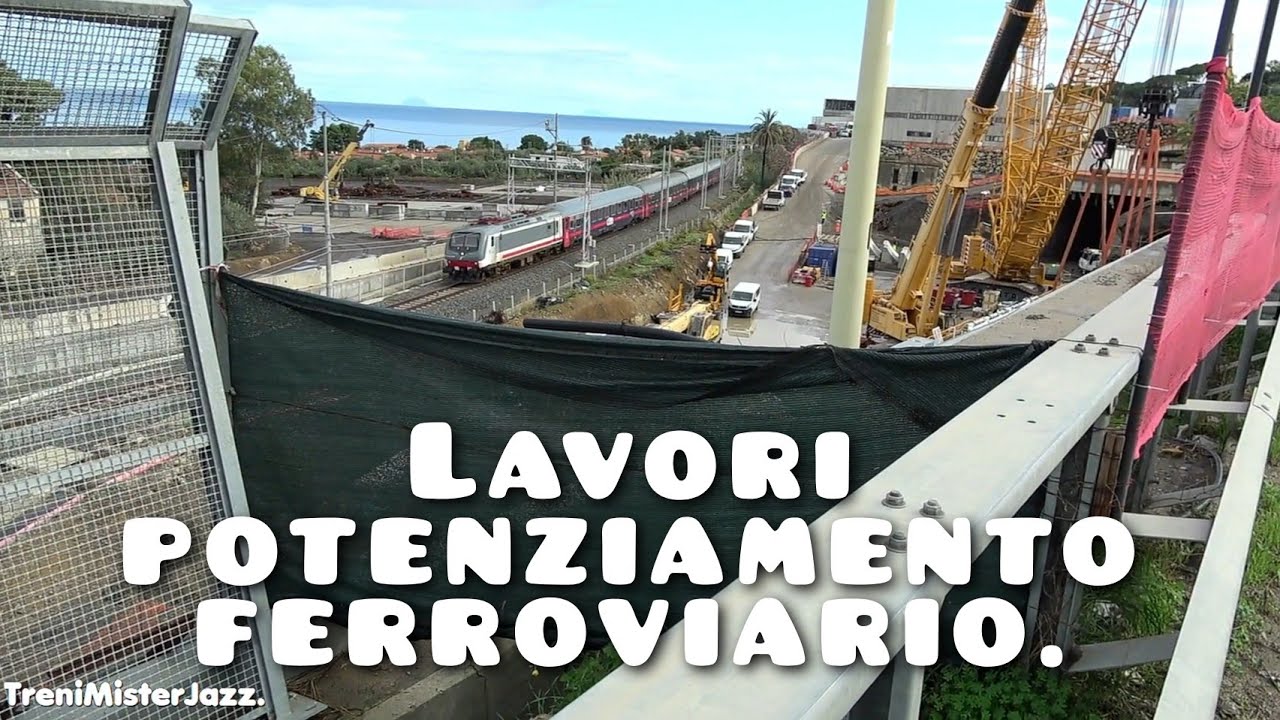 Grandi lavori per la Variante di tracciato Cefalù-Ogliastrillo-linea  Messina-Palermo3.
