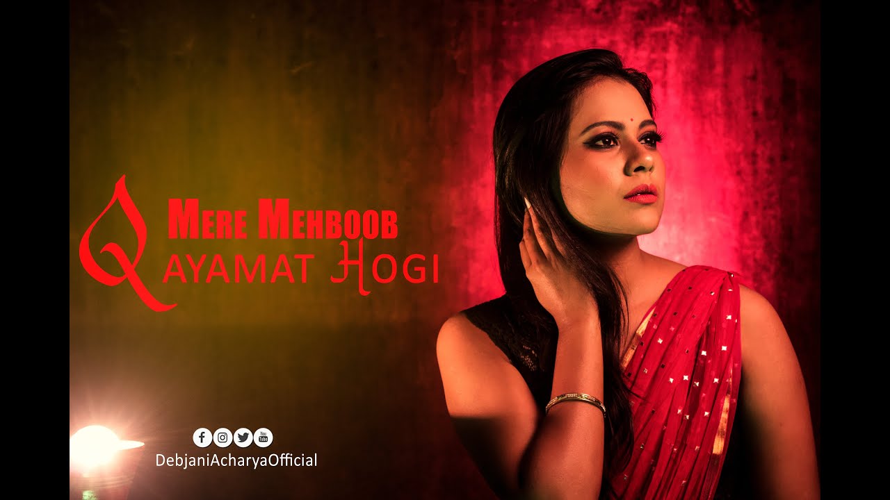 Mere Mehboob Qayamat Hogi | Female Cover | Kishore Kumar | Debjani Acharya