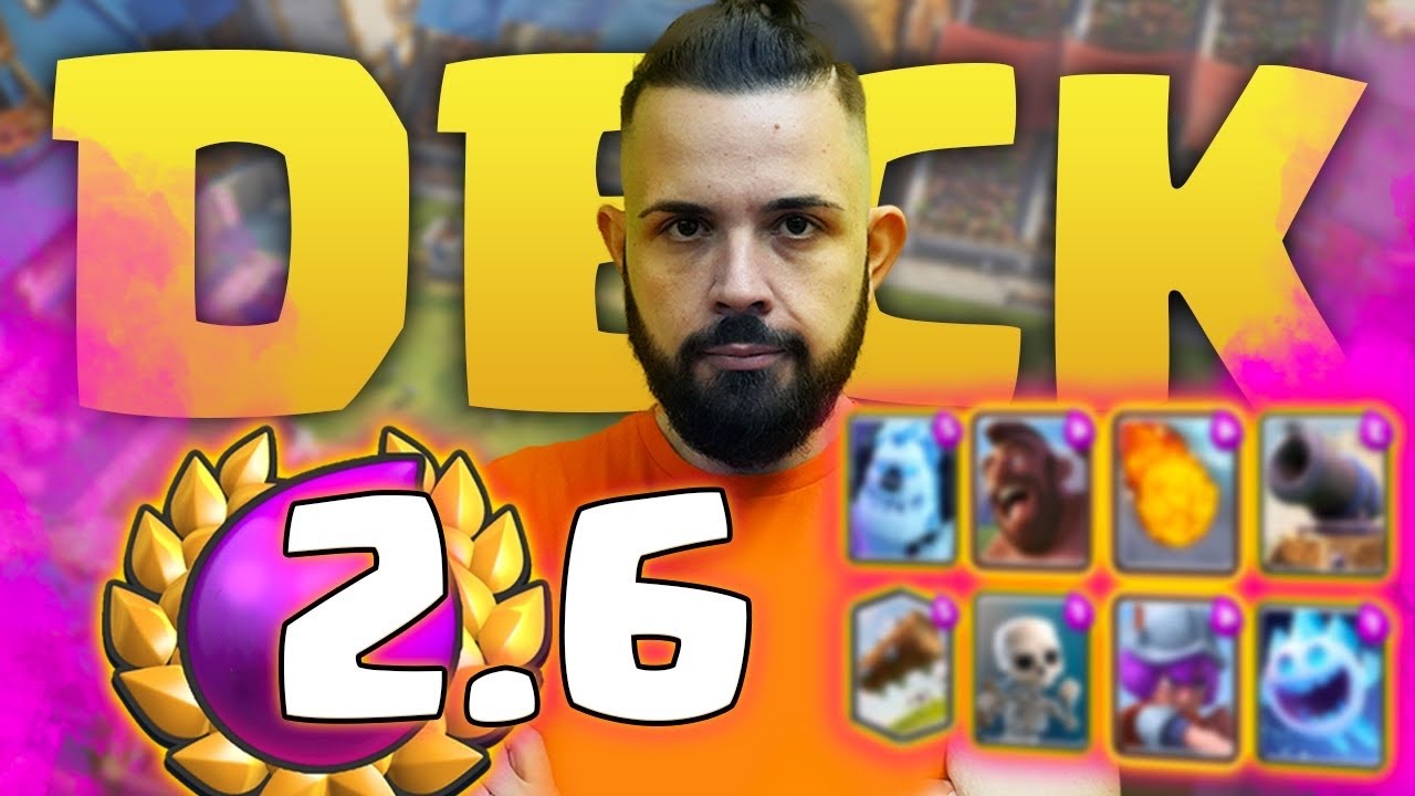 BASTA 😡, Gioco il 2.6 in LADDER - CLASH ROYALE