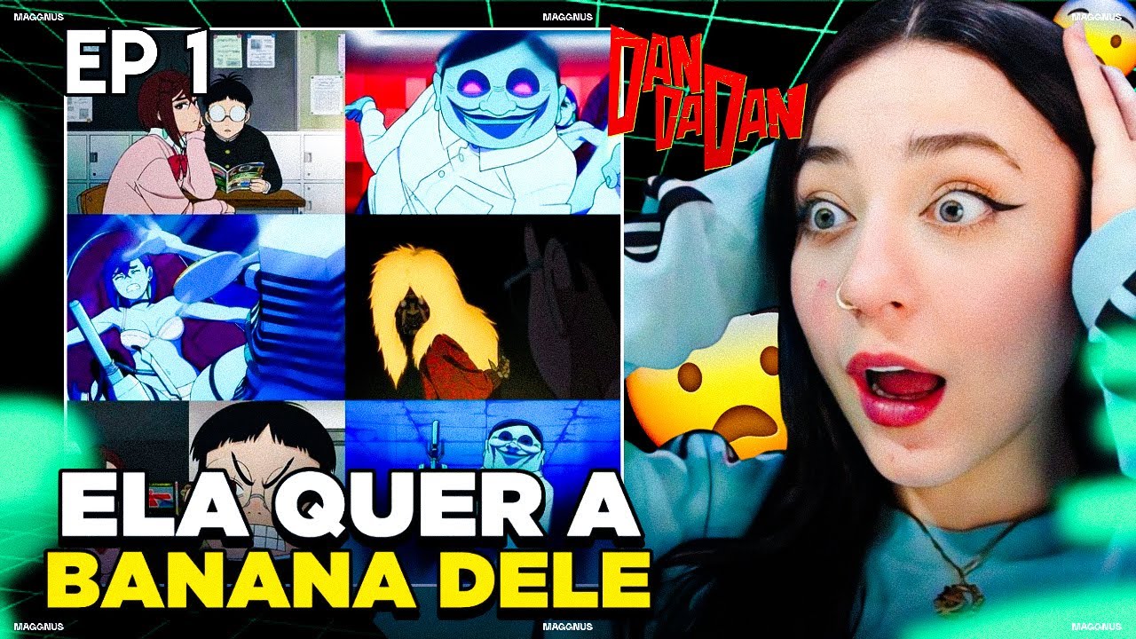 PQP QUE ANIME É ESSE? Reagindo ao EP 1 DANDADAN 🤣