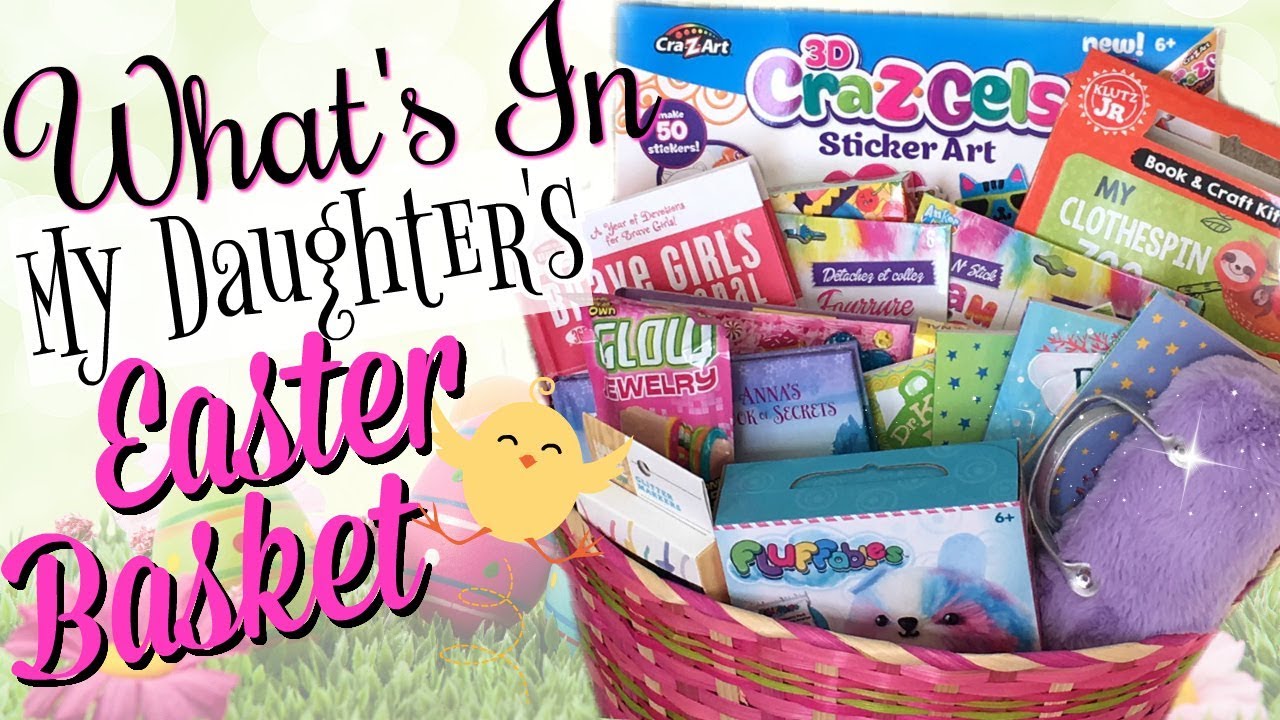 EASTER BASKETS FOR GIRLS! | What's in My 8 Year Old's Easter Basket 2018