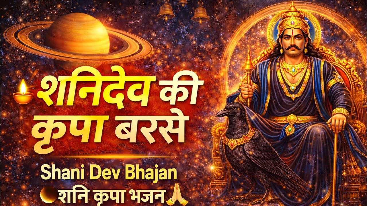 🪔 शनिदेव की कृपा बरसे | संकट हरने वाले शनि भजन | Shani Dev Bhajan 🌑