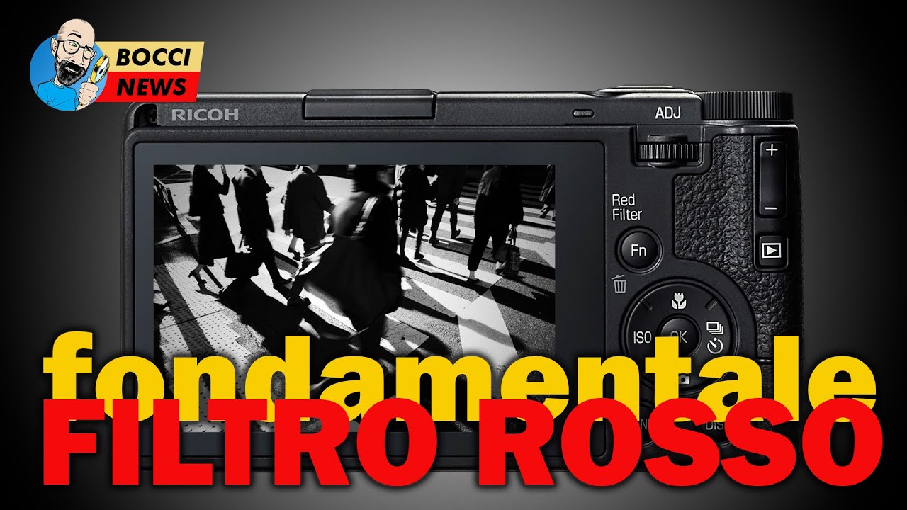 Ricoh GR IV Monochrome: vi spiego perché è fondamentale il FILTRO ROSSO!