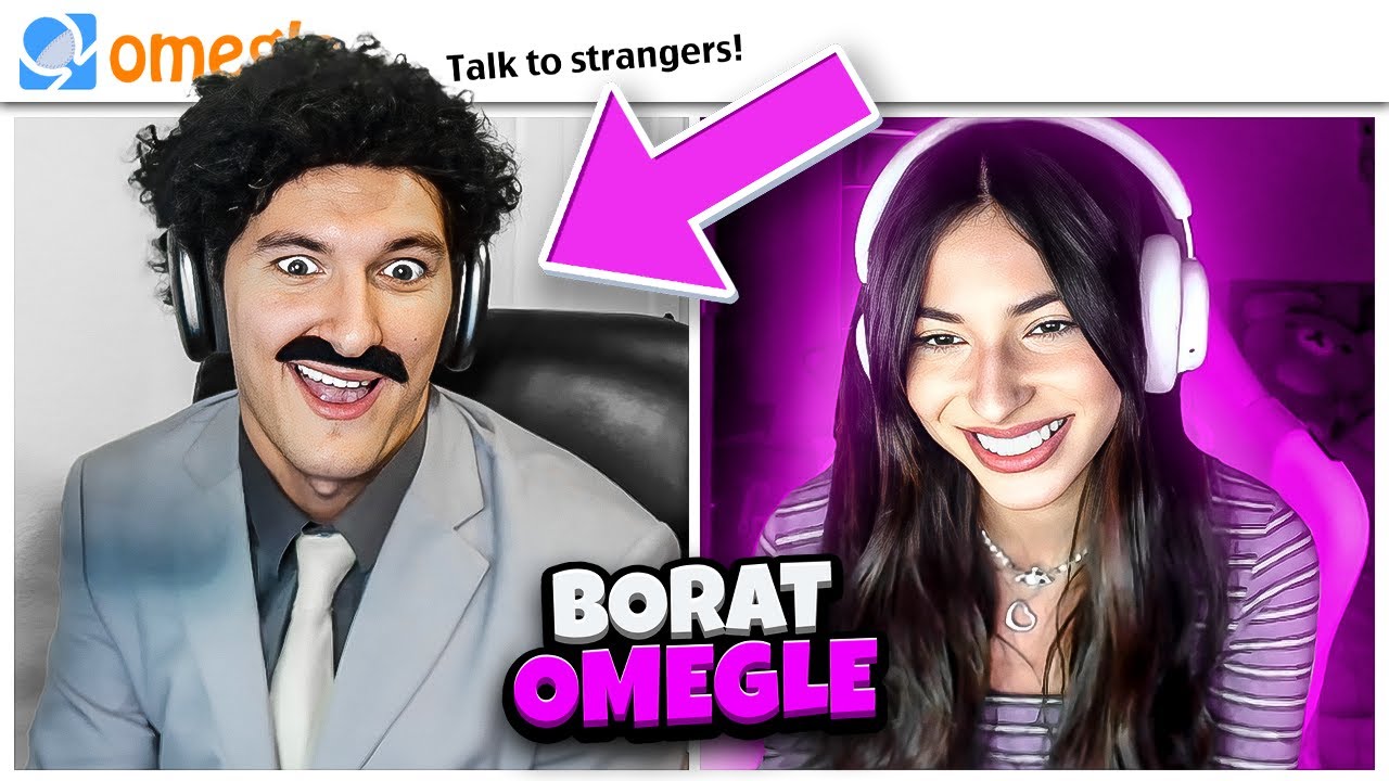 Omegle, но Борат заставляет всех смеяться!