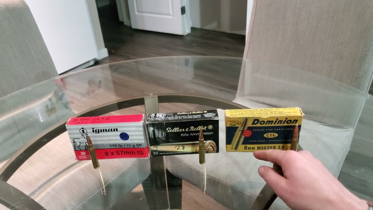 8x57 vs 8mm mauser vs 7.92x57