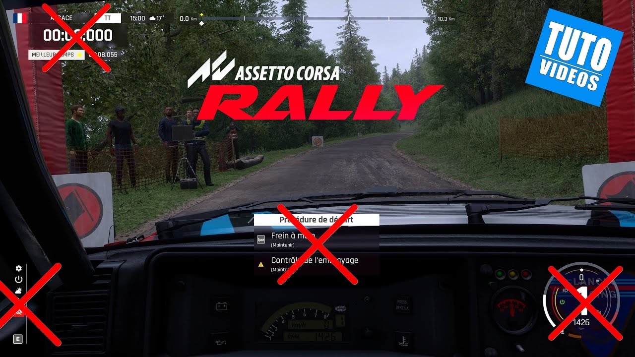TUTO COMMENT ENLEVER LES HUD | ASSETTO CORSA RALLY