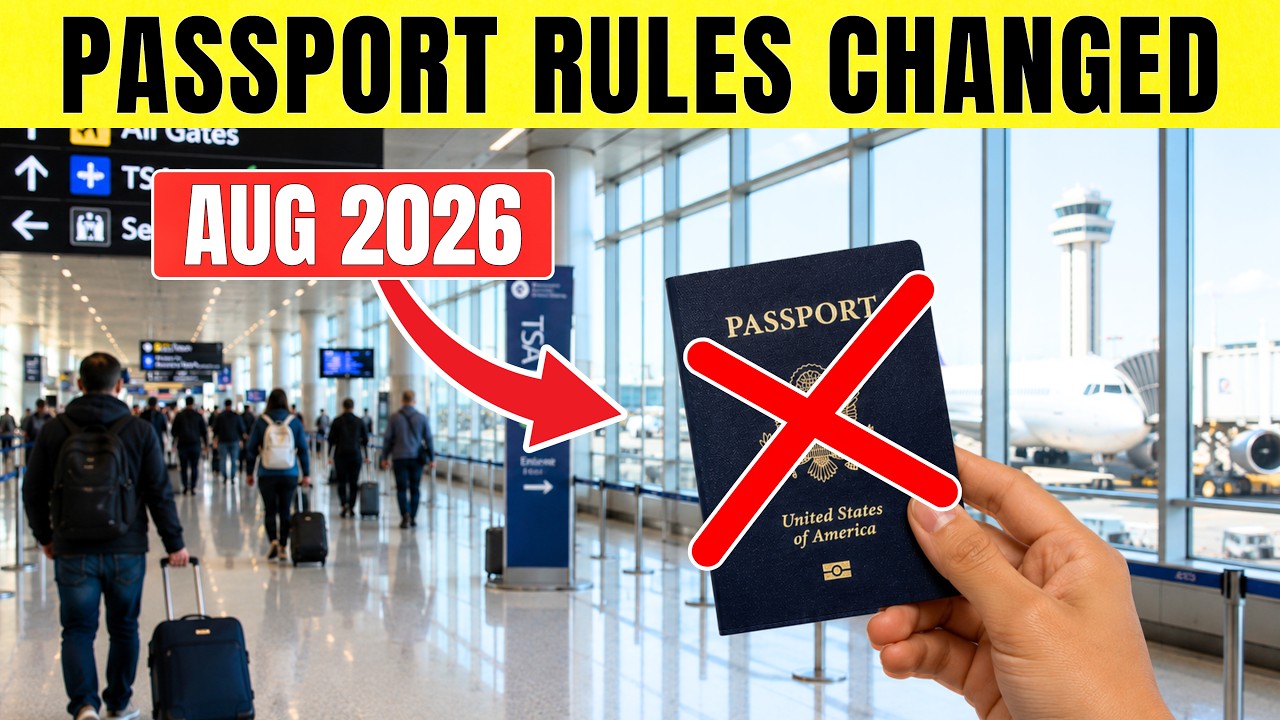 New U.S. Airport Rules Starting August 2026 You MUST Know Before Your Next Flight