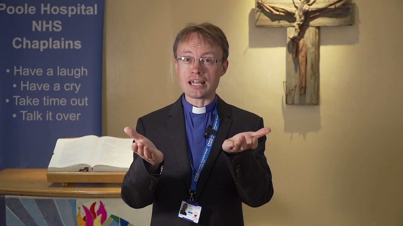 International Nurses' Day - a blessing of the hands from our chaplains