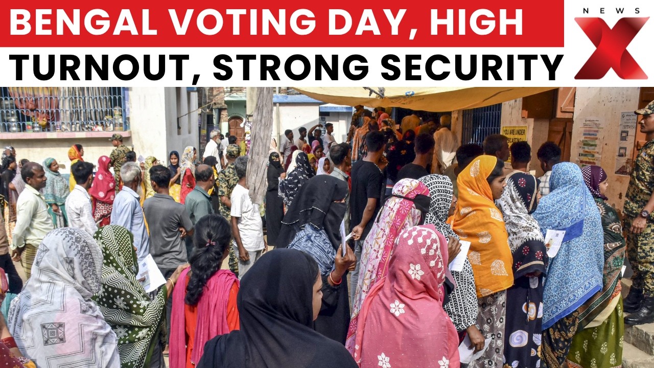 West Bengal Polls 2026: Long Queues, Mixed Views in West Bengal Voting | NewsX