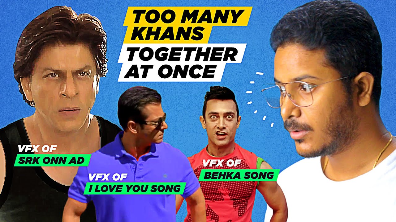 Graphic Designer Reacts to VFX of SRK ONN AD | Aamir Khan Behka Song | Salman Khan I Love You song