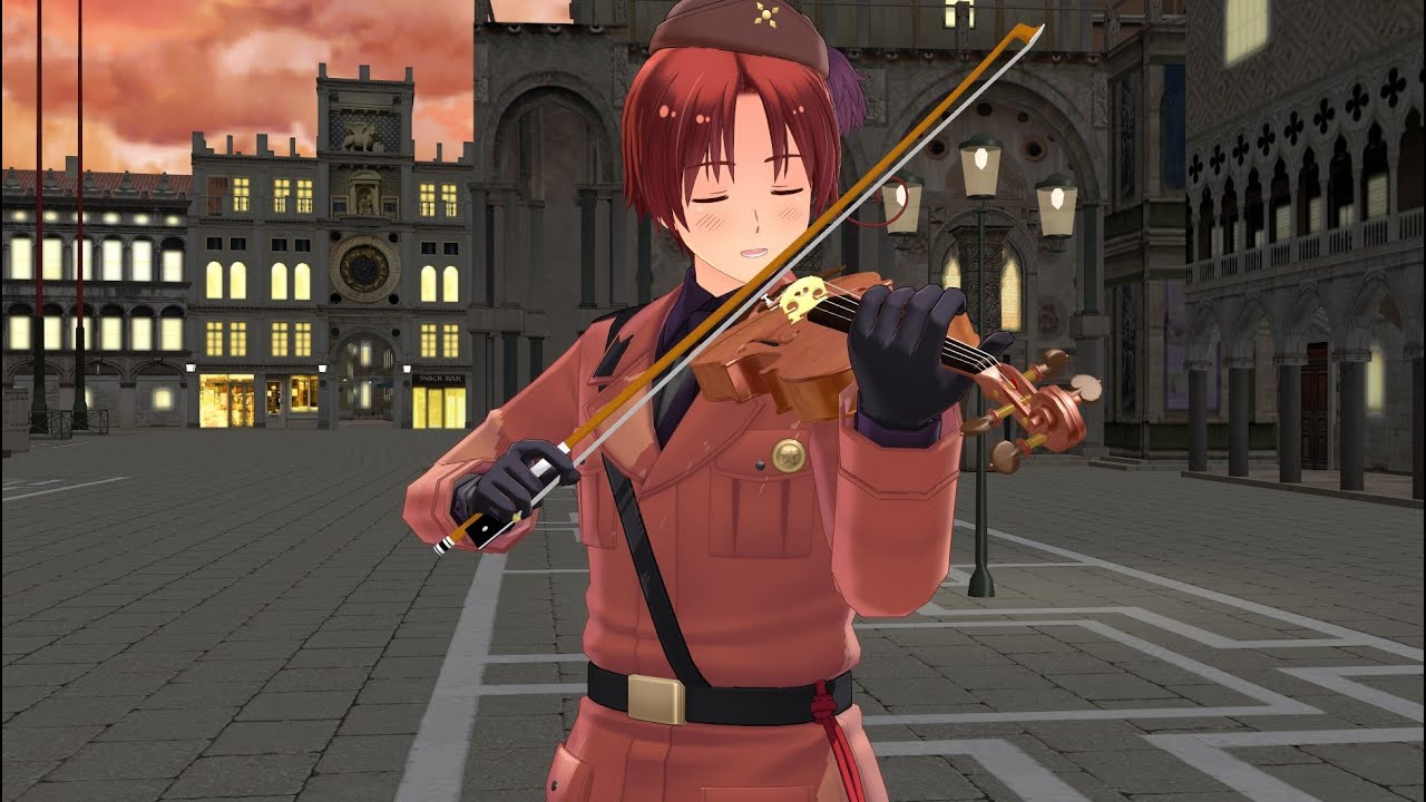 2p Italy (Canon Rock) Hetalia MMD