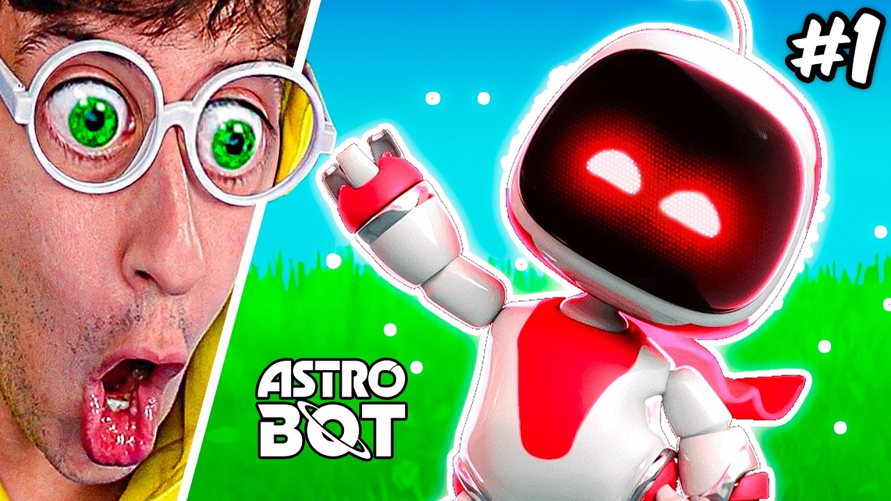 SOY UN ROBOT 🤖😂!! (Astro Bot PS5)