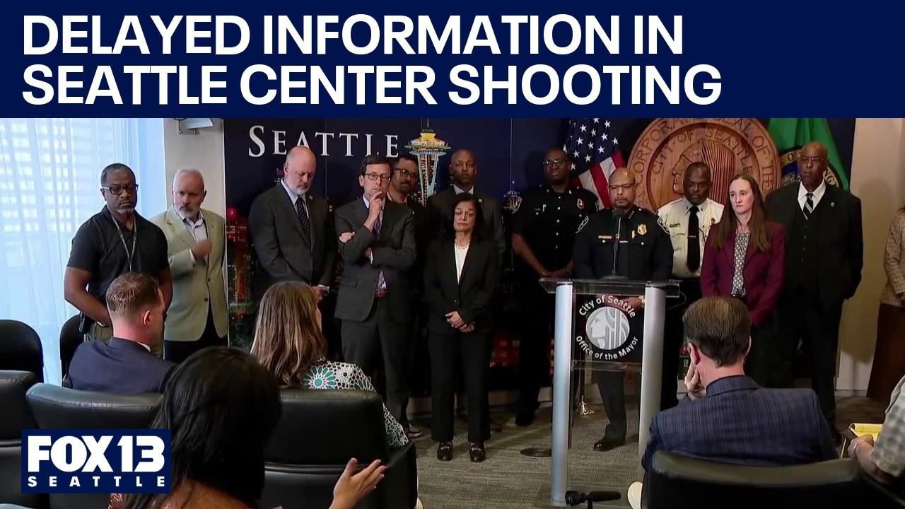 Власти Сиэтла объяснили задержку информации о массовой стрельбе | FOX 13 Seattle